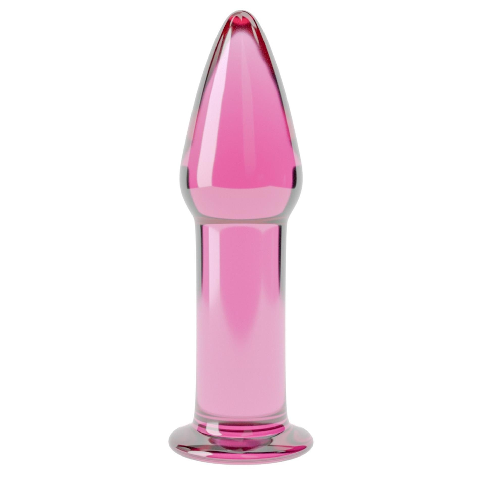 Dildo Glass Romance Black Lovetoy Czarny | 100% ORYGINAŁ