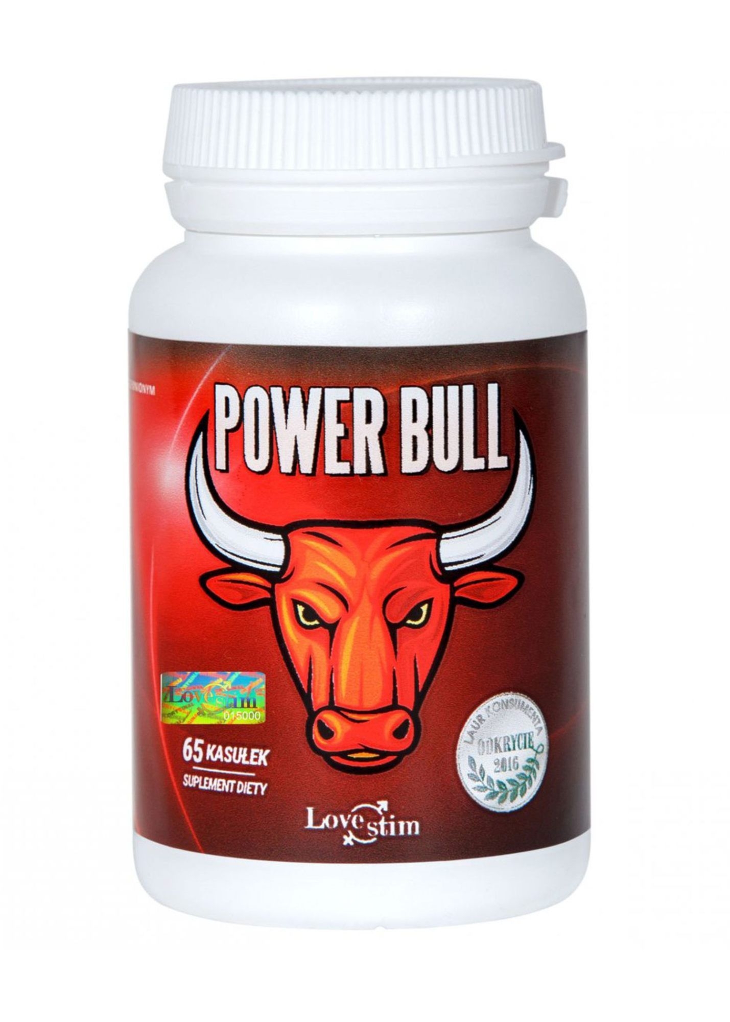 Power Bull Suplement Diety na Erekcję 65 caps | 100% ORYGINAŁ