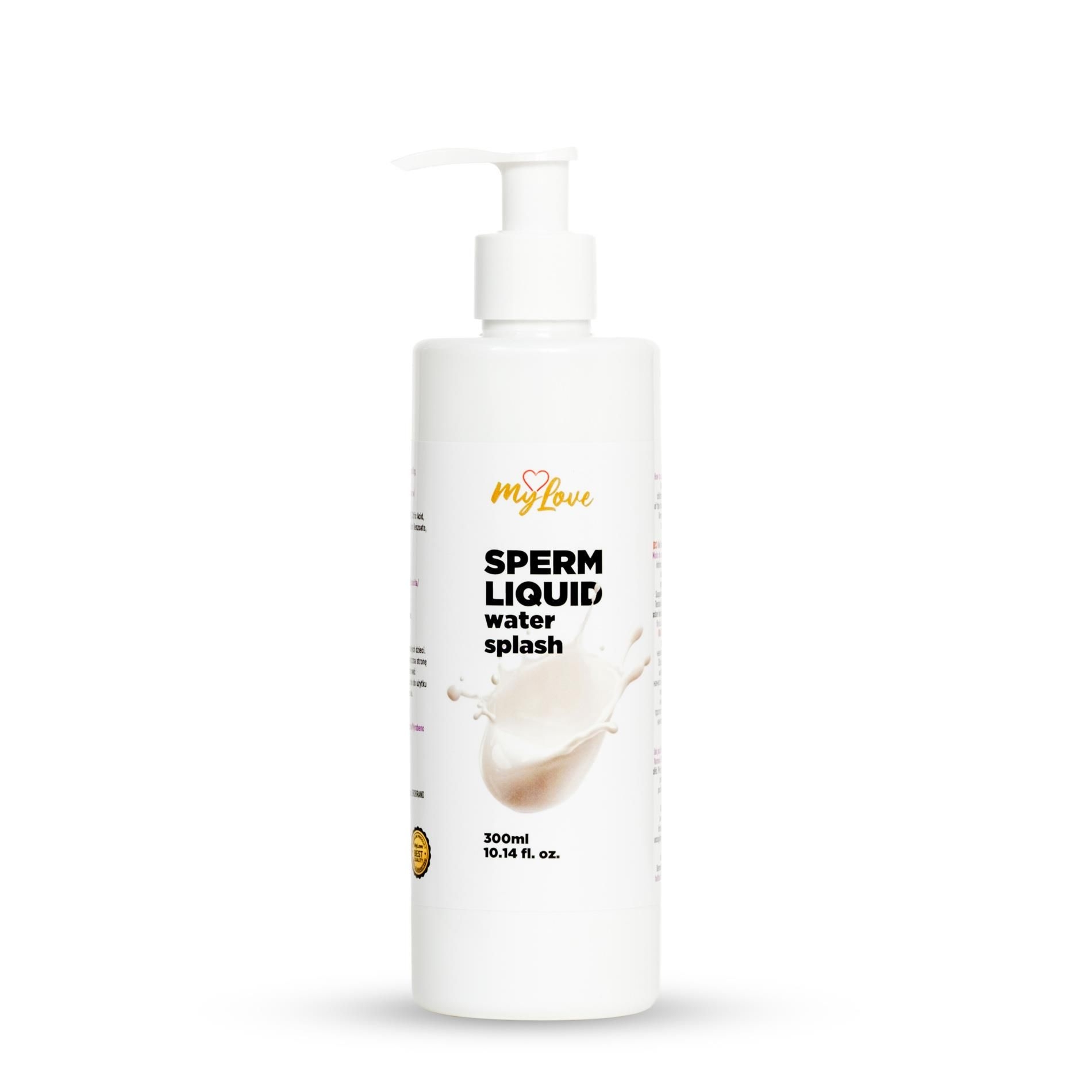 Lubrykant Na Bazie Wody Imitujący Spermę Water Splash MyLove Realistyczna Konsystencja 300 ml