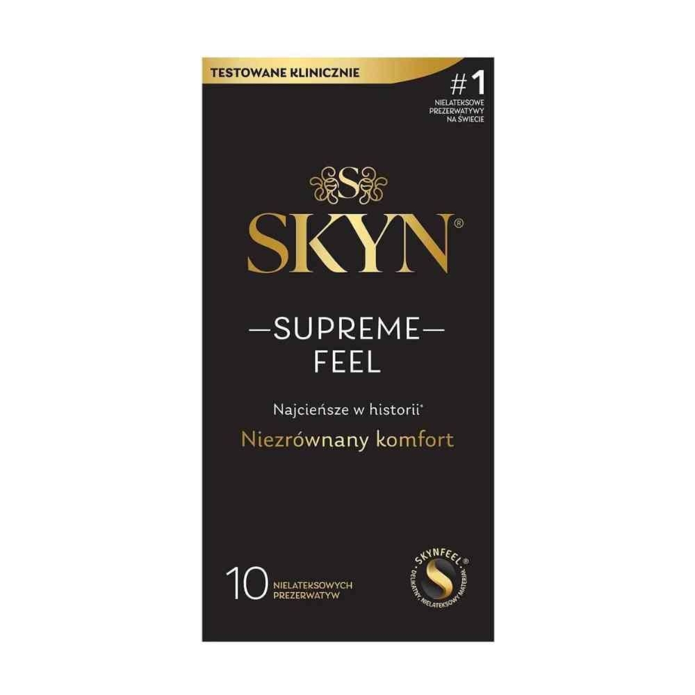 Prezerwatywy Nielateksowe Supreme Feel SKYN 10 szt.