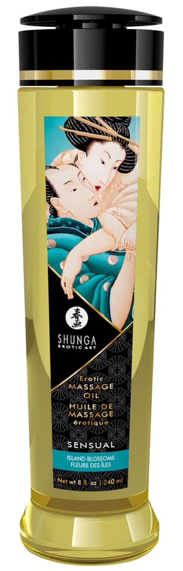 Erotic Massage Oil Sensual /Island Blossoms 240 Ml Shunga | 100% ORYGINAŁ
