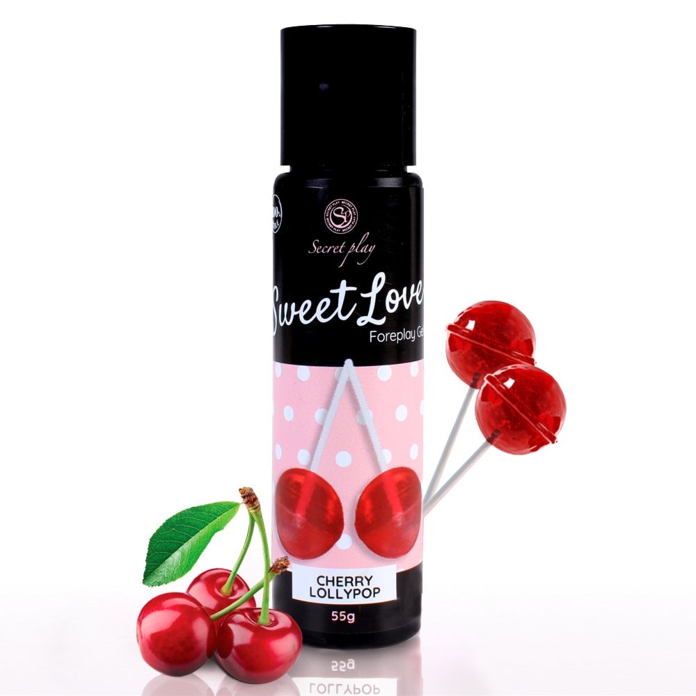 Jadalny Żel Nawilżający Sweet Love Wiśniowy 60ml