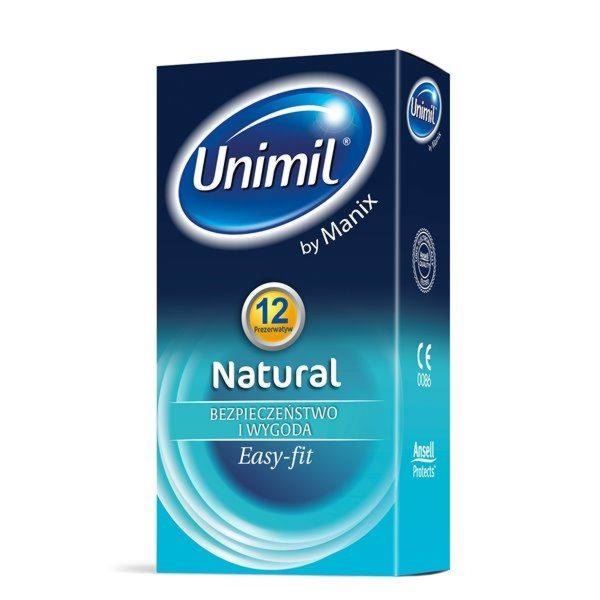 Prezerwatywy Unimil Natural (1op./12szt.) | 100% ORYGINAŁ| DYSKRETNA PRZESYŁKA
