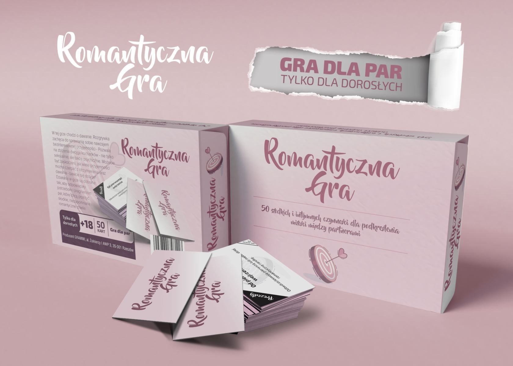 Gra dla par - Romantyczna Gra | 100% ORYGINAŁ