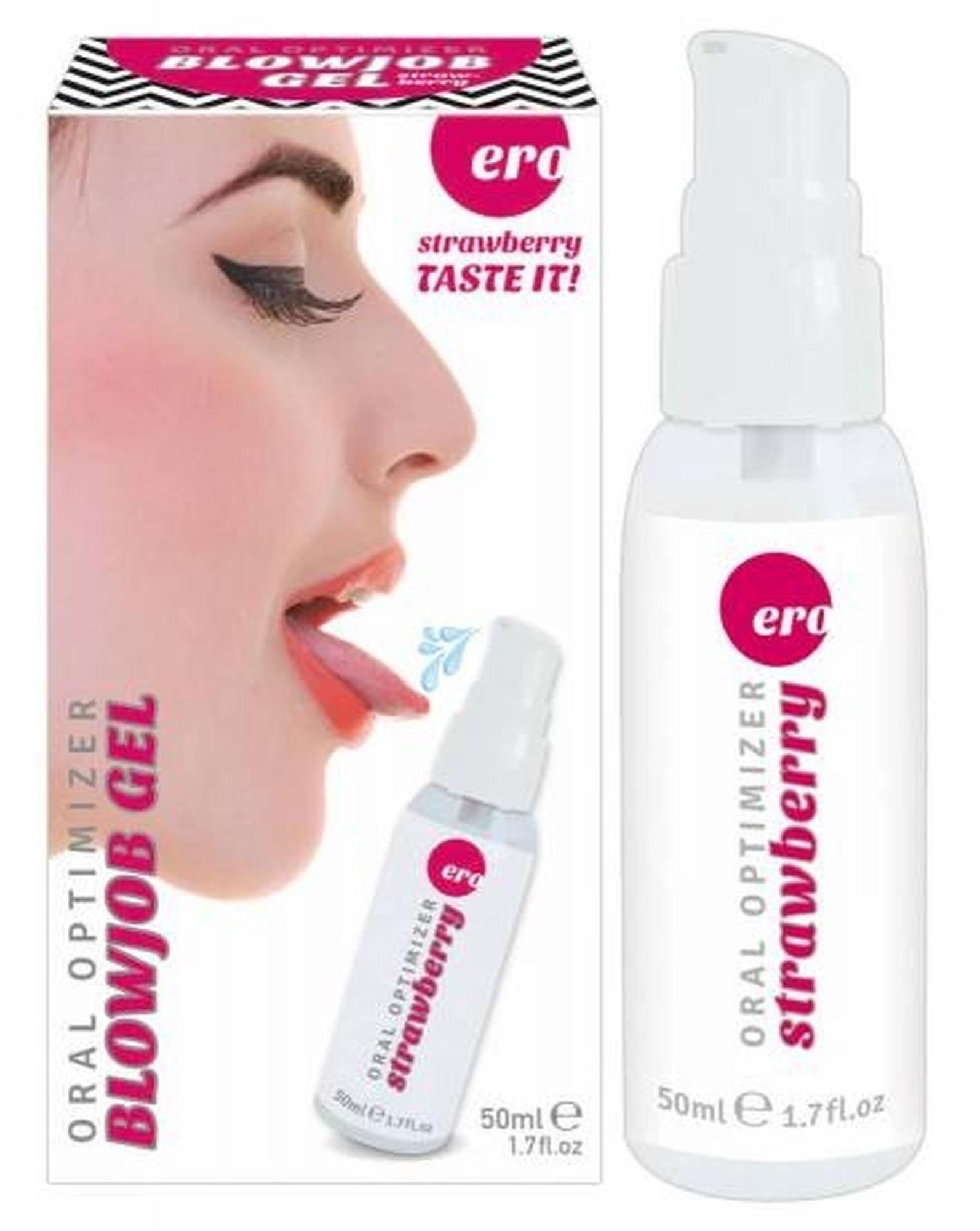 Żel Do Seksu Oralnego Oral Optimizer Blowjob Gel Truskawka (Strawberry) Hot 50 ml