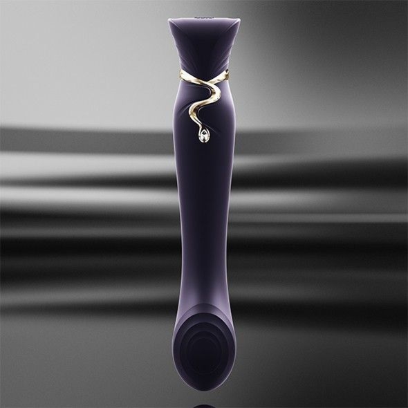 Wibrator Legend Queen Set G-Spot Pulse Wave Twilight Purple Zalo