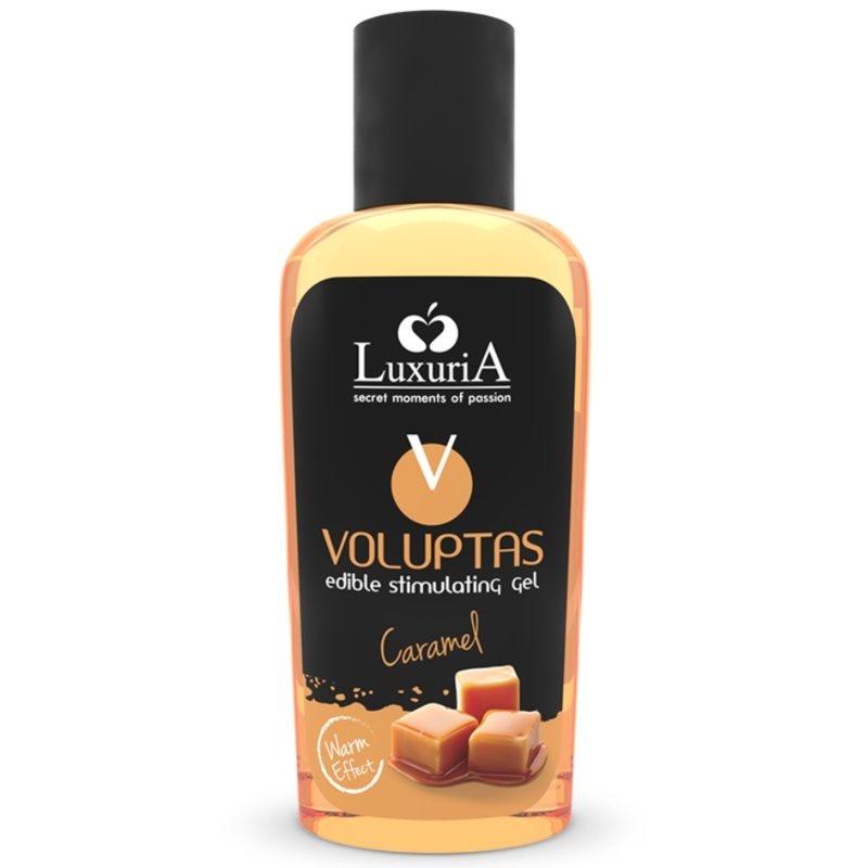 Jadalny Żel Stymulujący Luxuria Voluptas Karmel 100ml