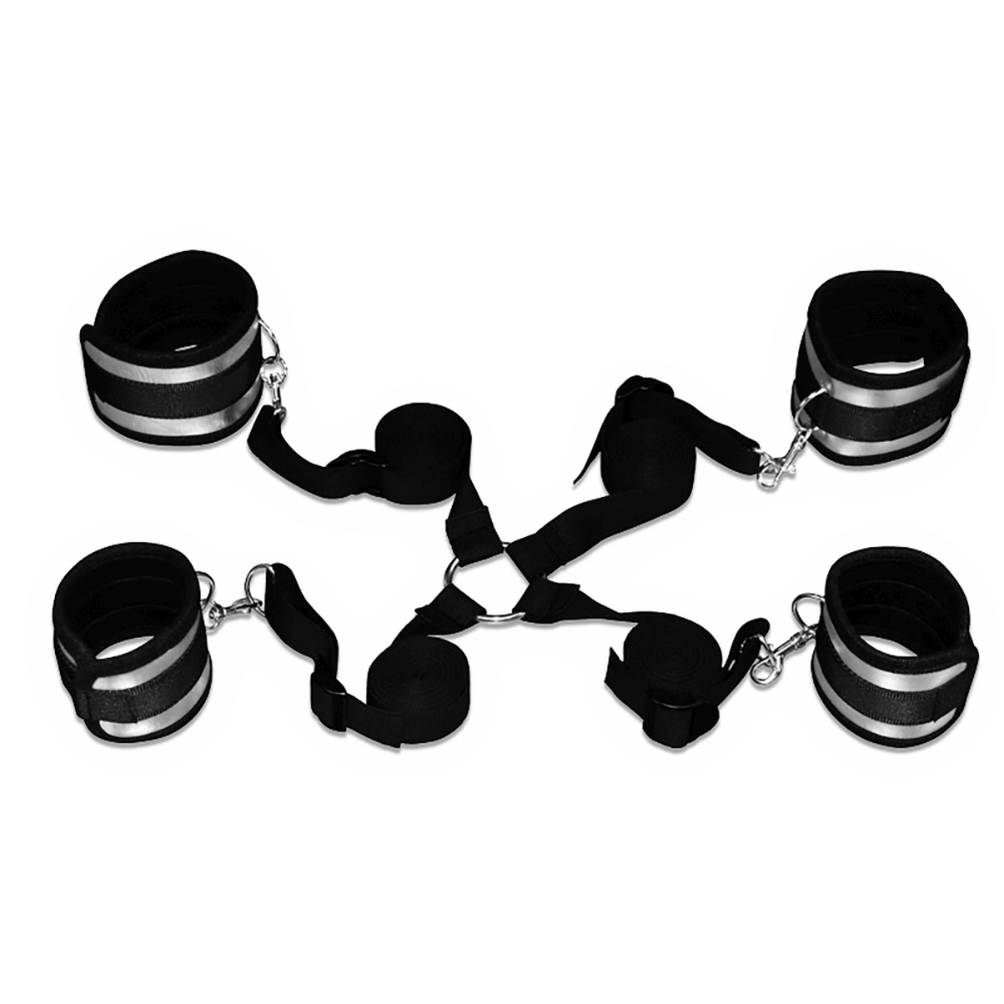 Akcesoria Bondage Struggle My Bed Restraints Lovetoy | 100% ORYGINAŁ| DYSKRETNA PRZESYŁKA