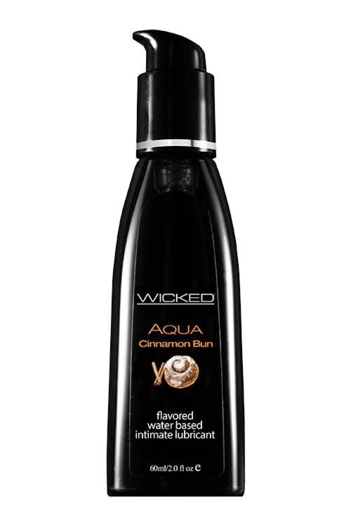 Lubrykant Smakowy Cynamonowa Bułeczka (Cinnamon Bun) Wicked Aqua 60 ml