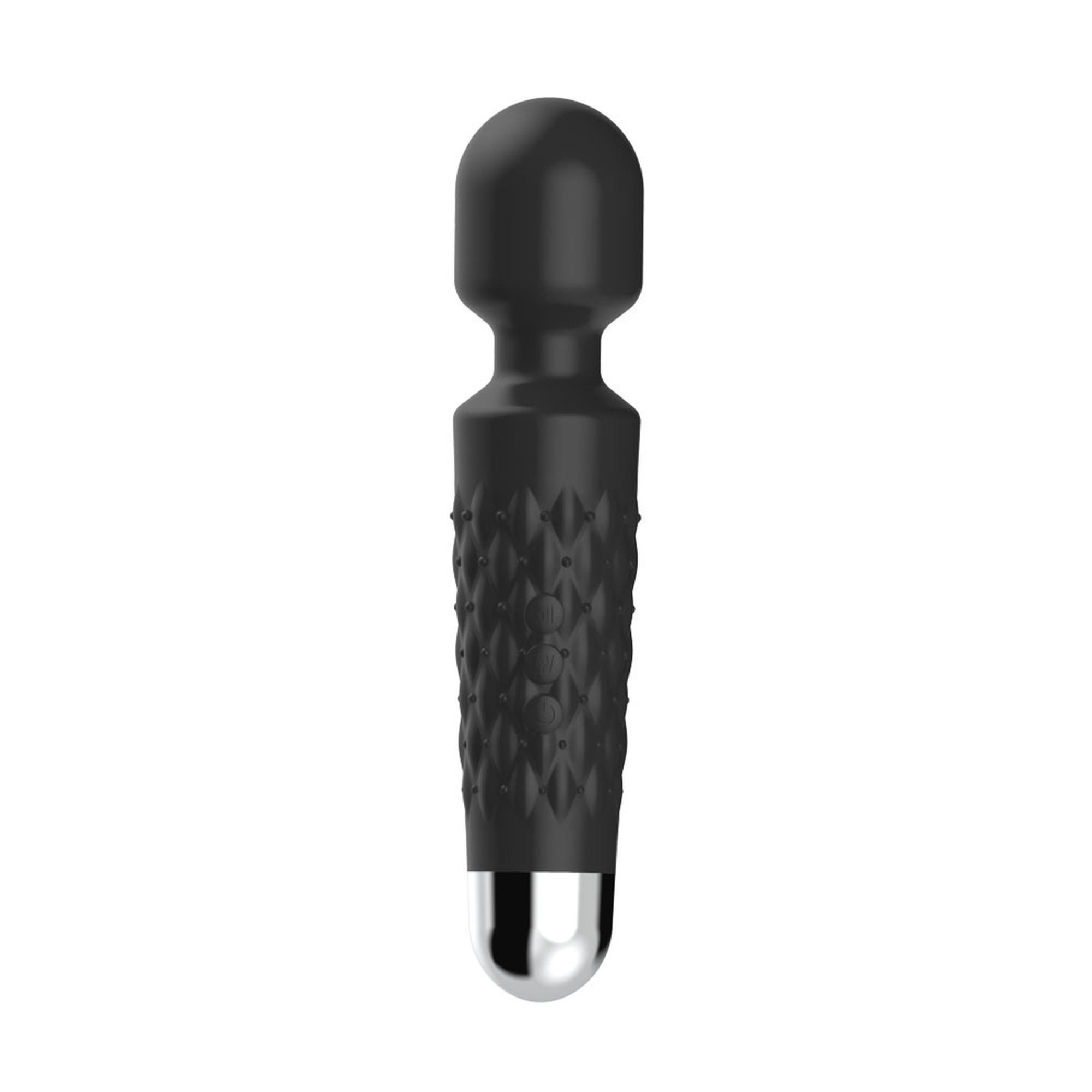 Stymulator Łechtaczki Silikon Silicone 9 Vibration Function Black B - Series Joy Czarny | 100% ORYGINAŁ