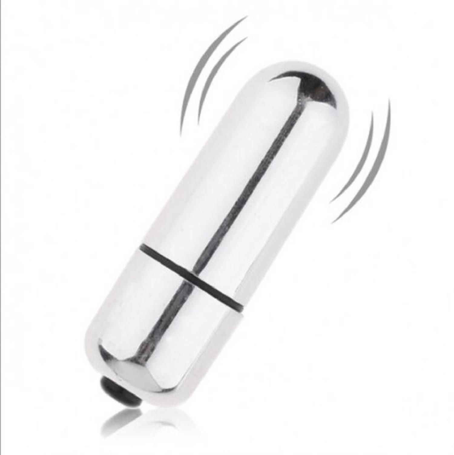 Wibrator X-basic Bullet Mini 10 Speeds Silver Lovetoy