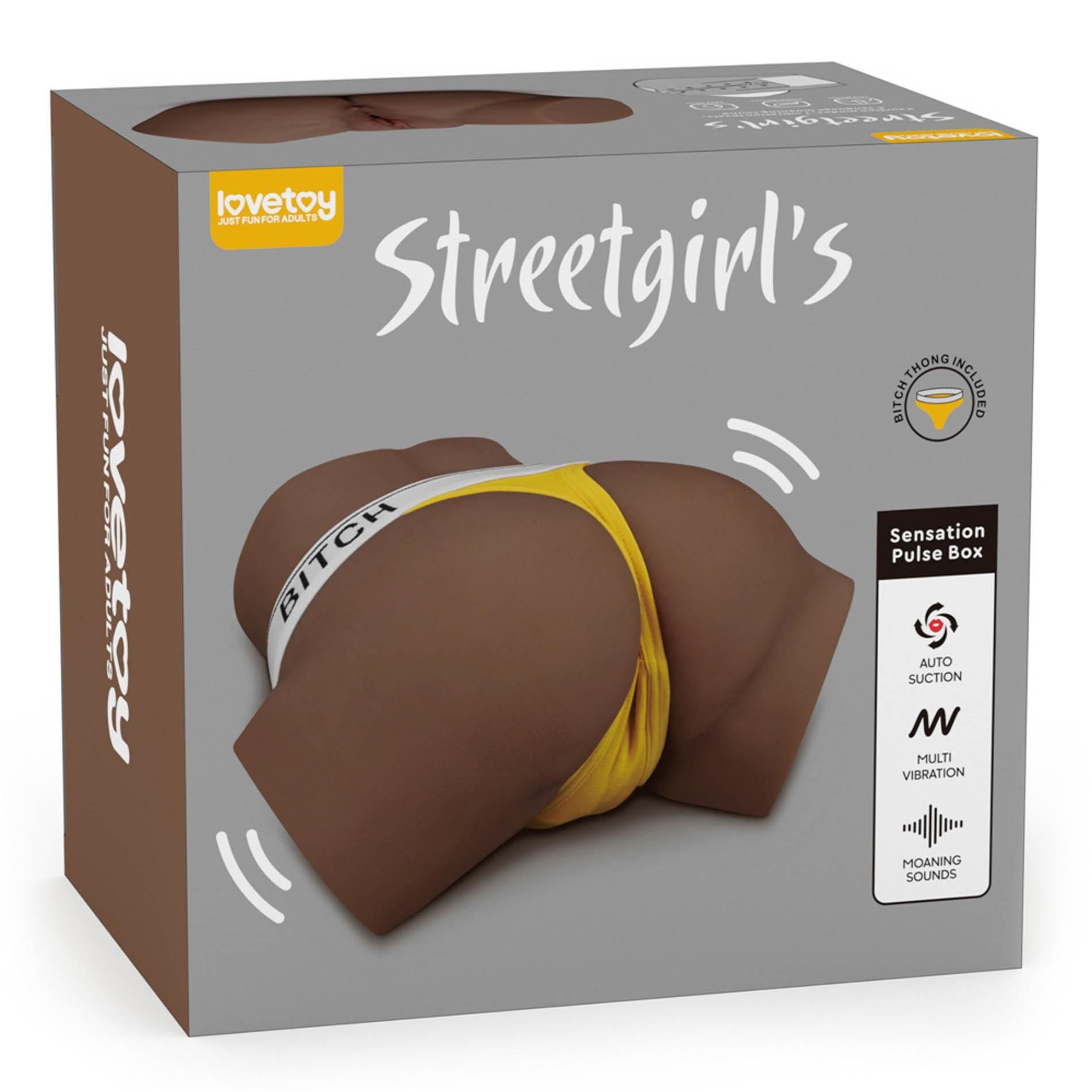Masturbator Streetgirl’s With Sensation Pulse Box Lovetoy | 100% ORYGINAŁ| DYSKRETNA PRZESYŁKA