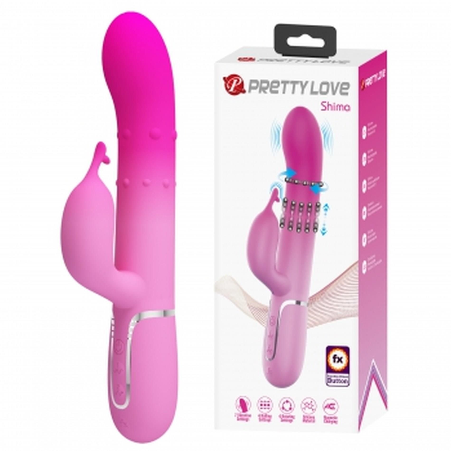 Wibrator Króliczek Shima Pretty Love | 100% ORYGINAŁ| DYSKRETNA PRZESYŁKA