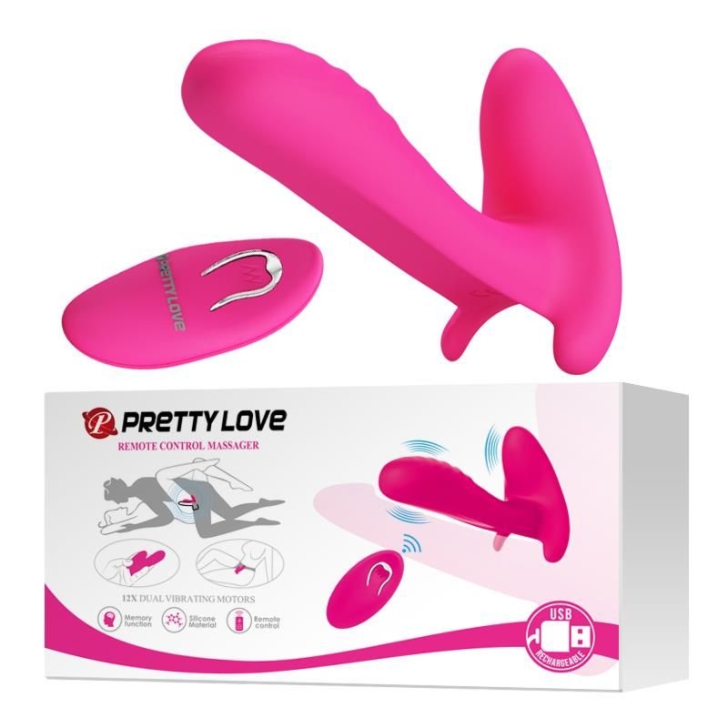 Stymulator Łechtaczki Remote Control Massager Pretty Love Sterowany Zdalnie | 100% ORYGINAŁ
