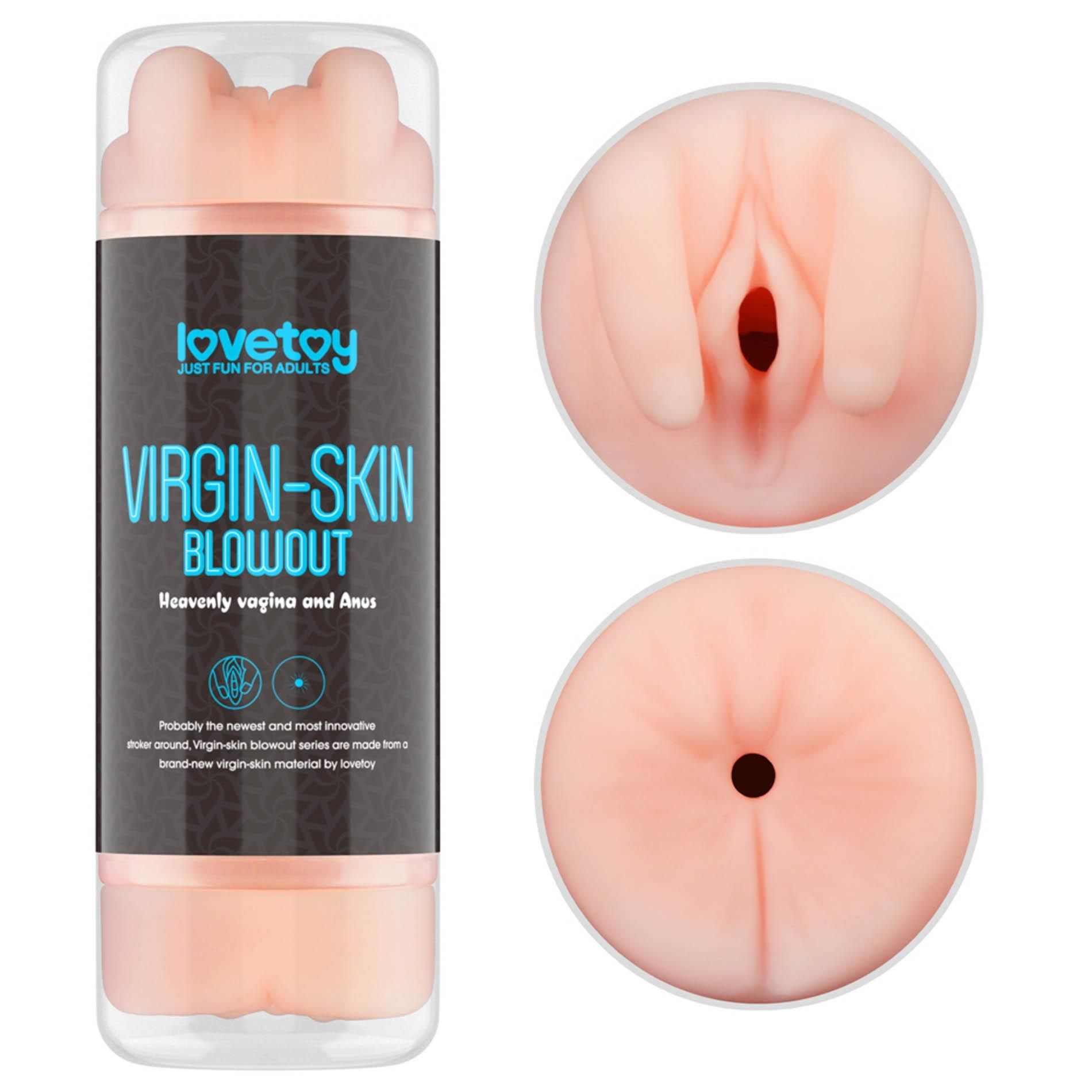 Masturbator Wagina Virgin-skin Blowout Strokervagina And Anus Lovetoy | 100% ORYGINAŁ