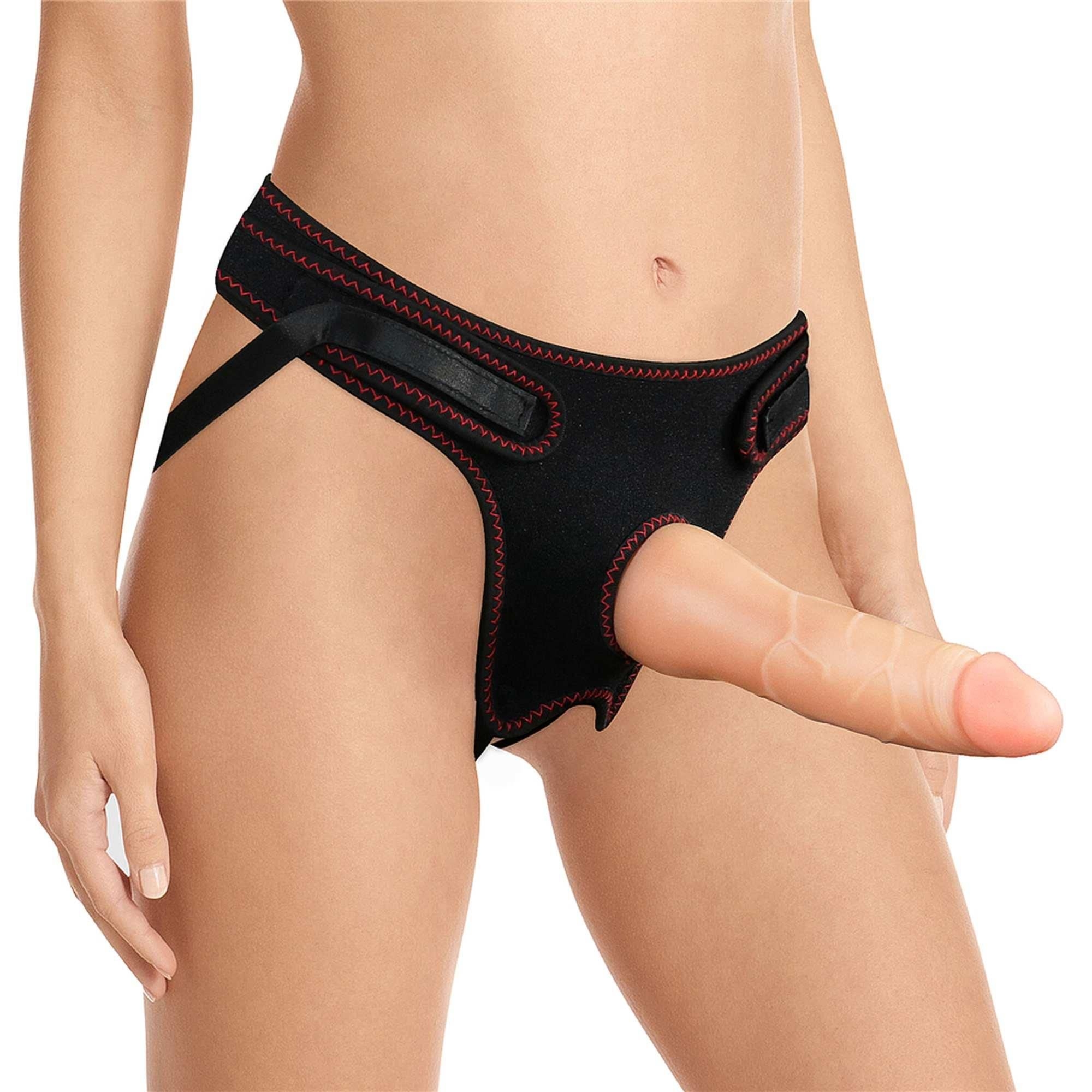 Strap-On Z Protezą Penis Easy Set Lovetoy