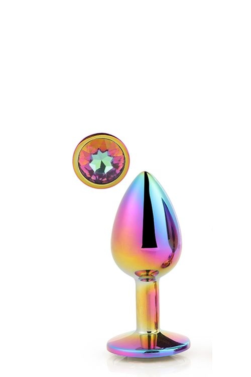 Korek Analny Gleaming Love Multicolour Plug Small Dreamtoys | 100% ORYGINAŁ| DYSKRETNA PRZESYŁKA