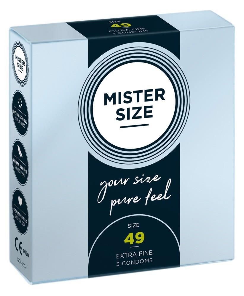 Prezerwatywy Mister Size 49 mm 3 szt.