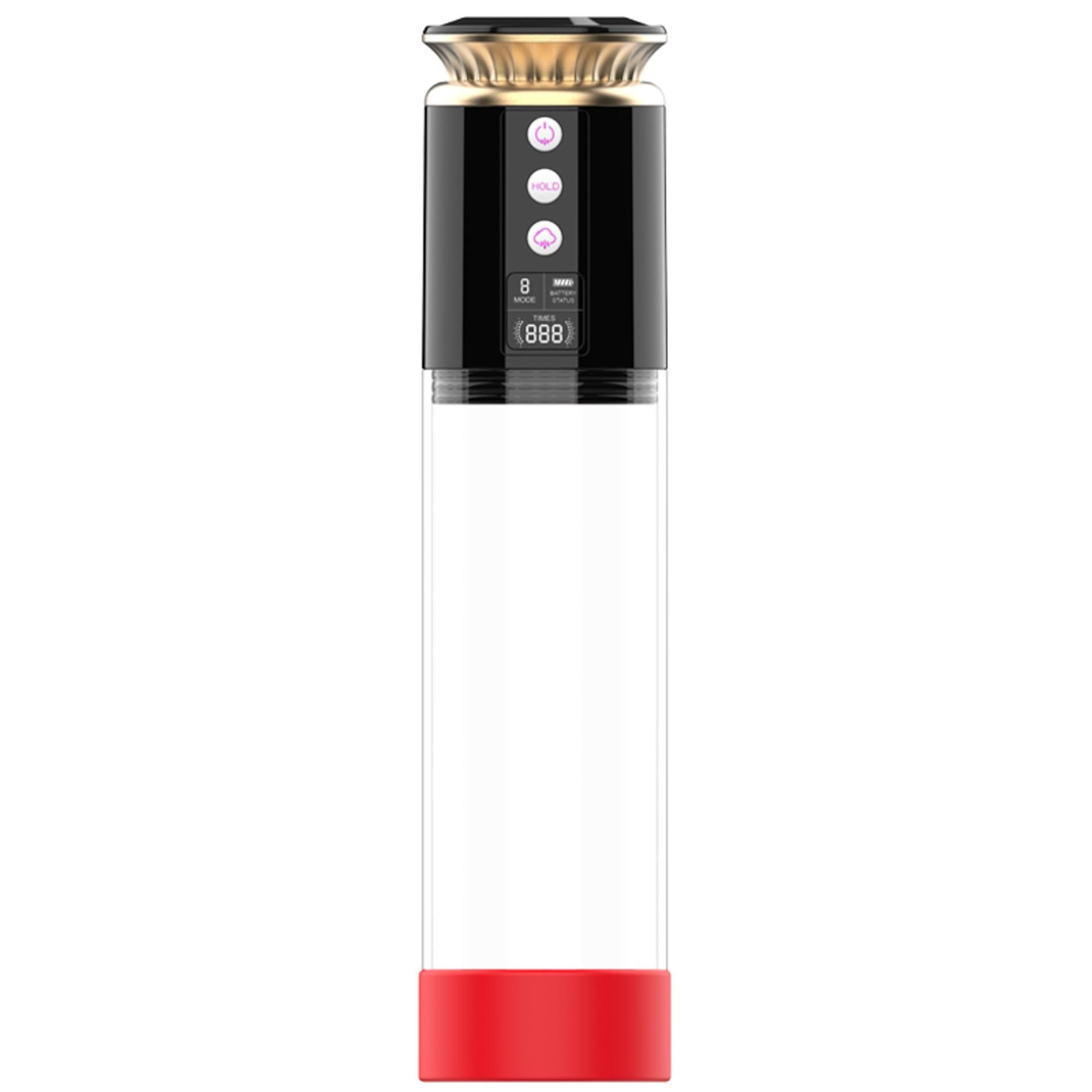 Automatyczna Pompka Erotyczna 8 Trybów Ssania i Licznik