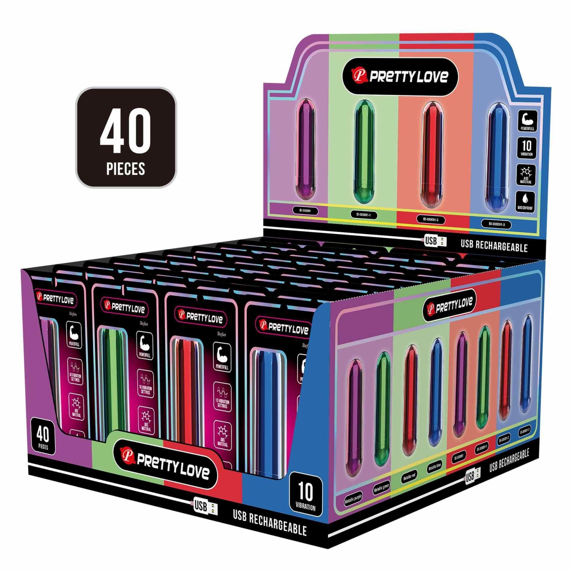 Wibrator Stefan Pretty Love Ładowany USB | 100% ORYGINAŁ