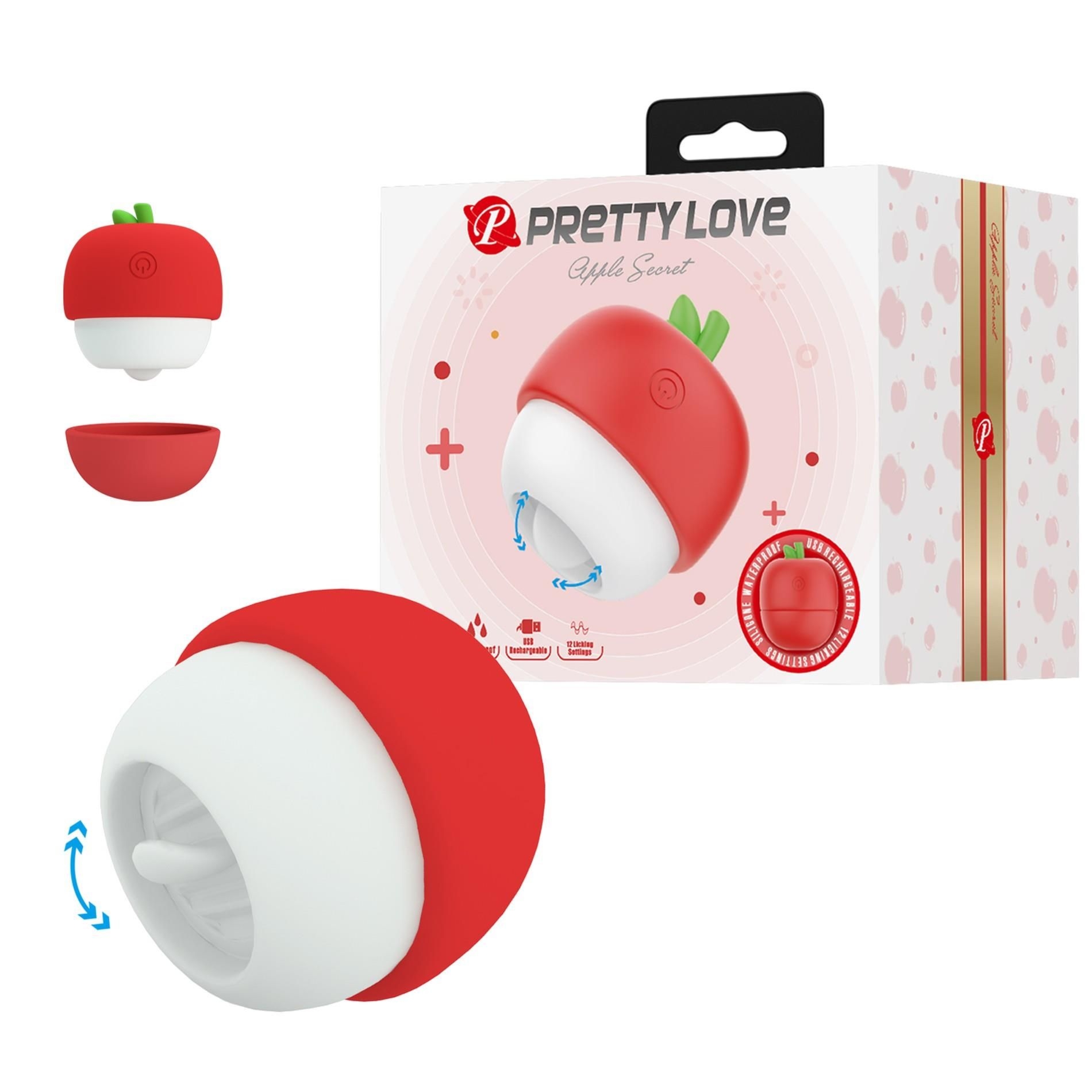 Stymulator Łechtaczki Silikon / ABS APPLE Secret Pretty Love Sterowany Zdalnie | 100% ORYGINAŁ| DYSKRETNA PRZESYŁKA