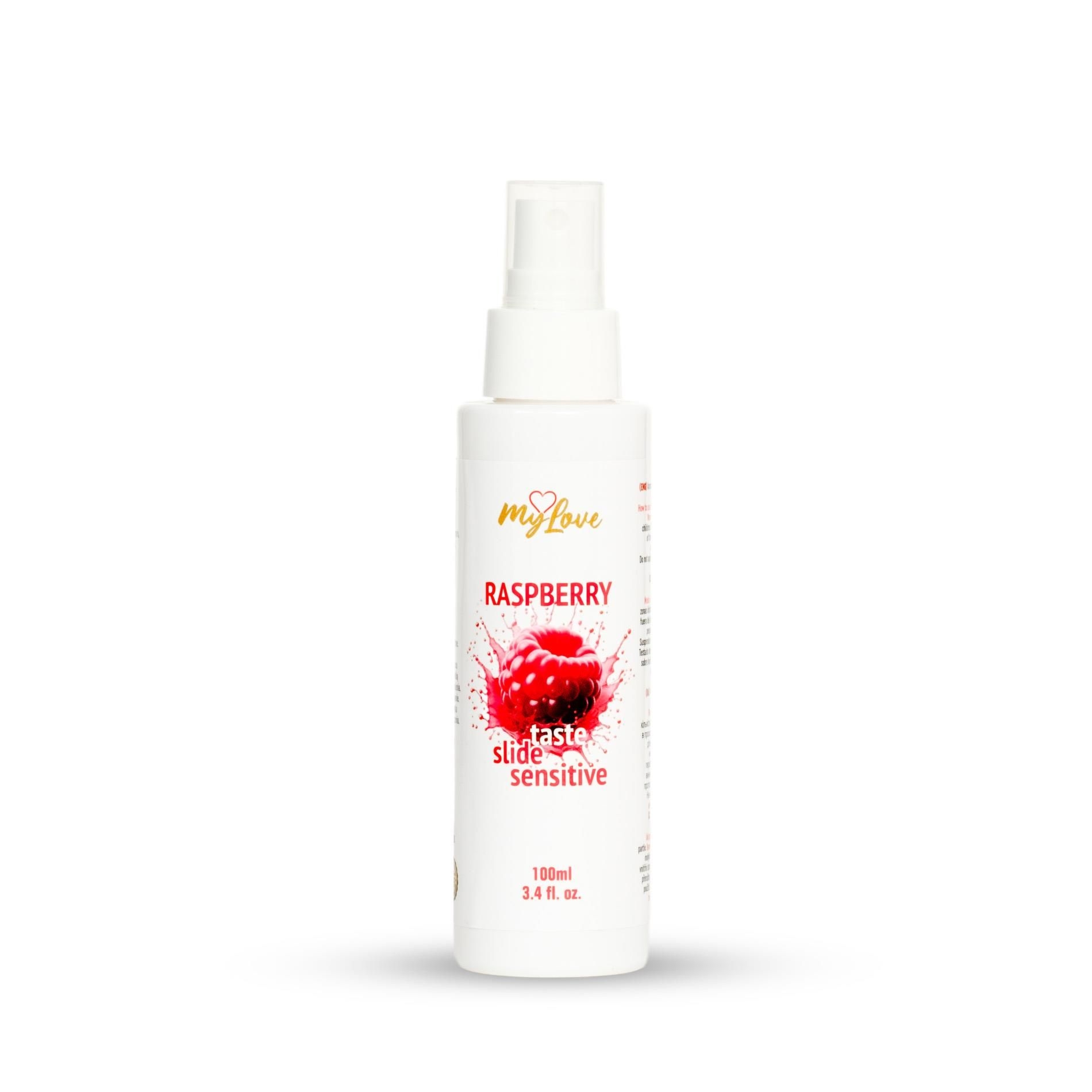 Lubrykant Smakowy Malinowy Taste Slide Sensitive MyLove Nawilżający Do Seksu Oralnego 100 ml