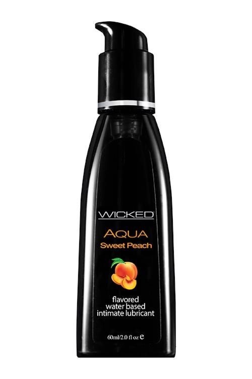 Lubrykant Smakowy Słodka Brzoskwinia (Sweet Peach) Wicked Aqua 60 ml