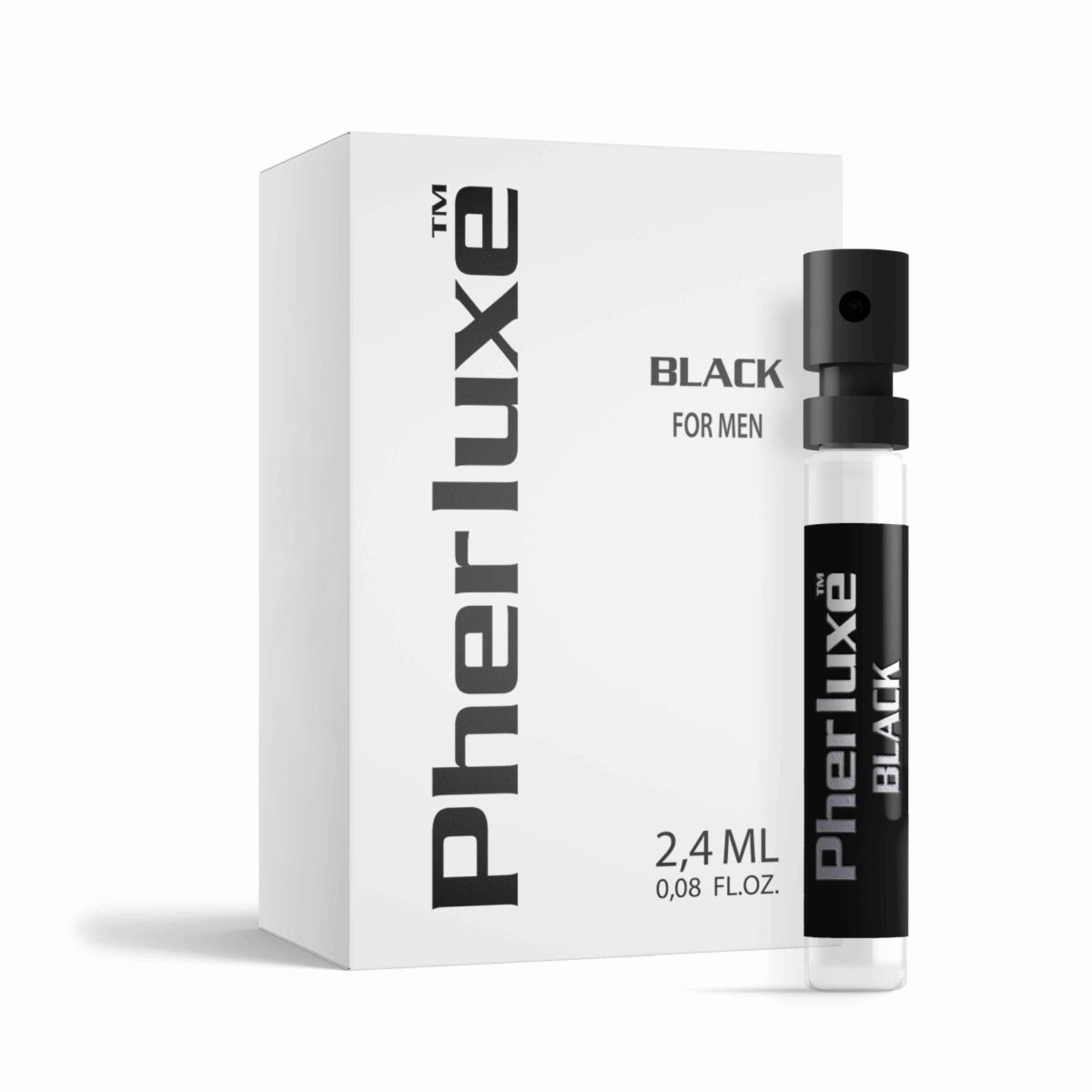 Feromony męskie Black for men 2,4 ml Pherluxe B-Series | 100% ORYGINAŁ| DYSKRETNA PRZESYŁKA