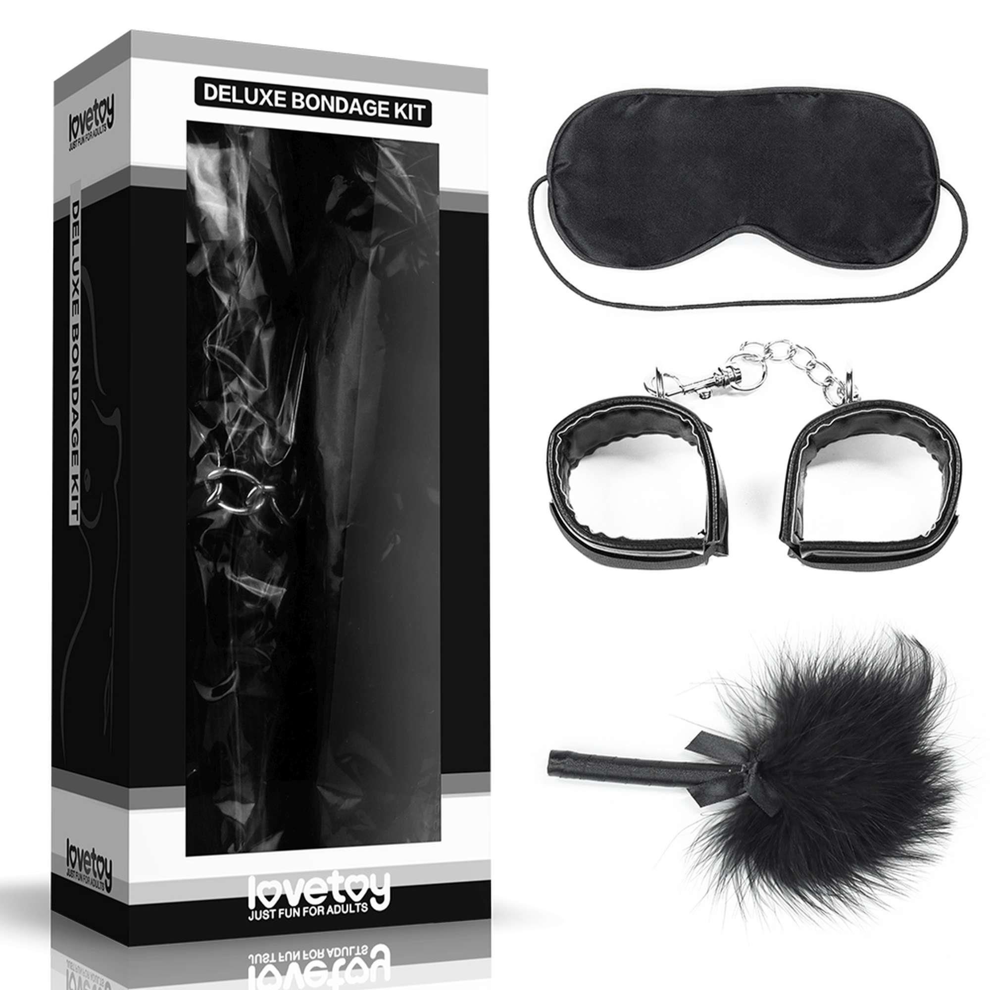 Akcesoria Bondage Deluxe Bondage Kit Lovetoy | 100% ORYGINAŁ