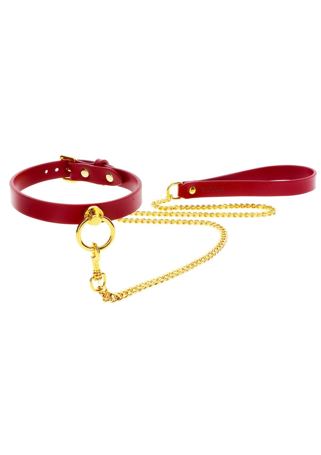 Wegańska Obroża Ze Smyczą O-Ring Collar And Chain Leash Taboom | 100% ORYGINAŁ