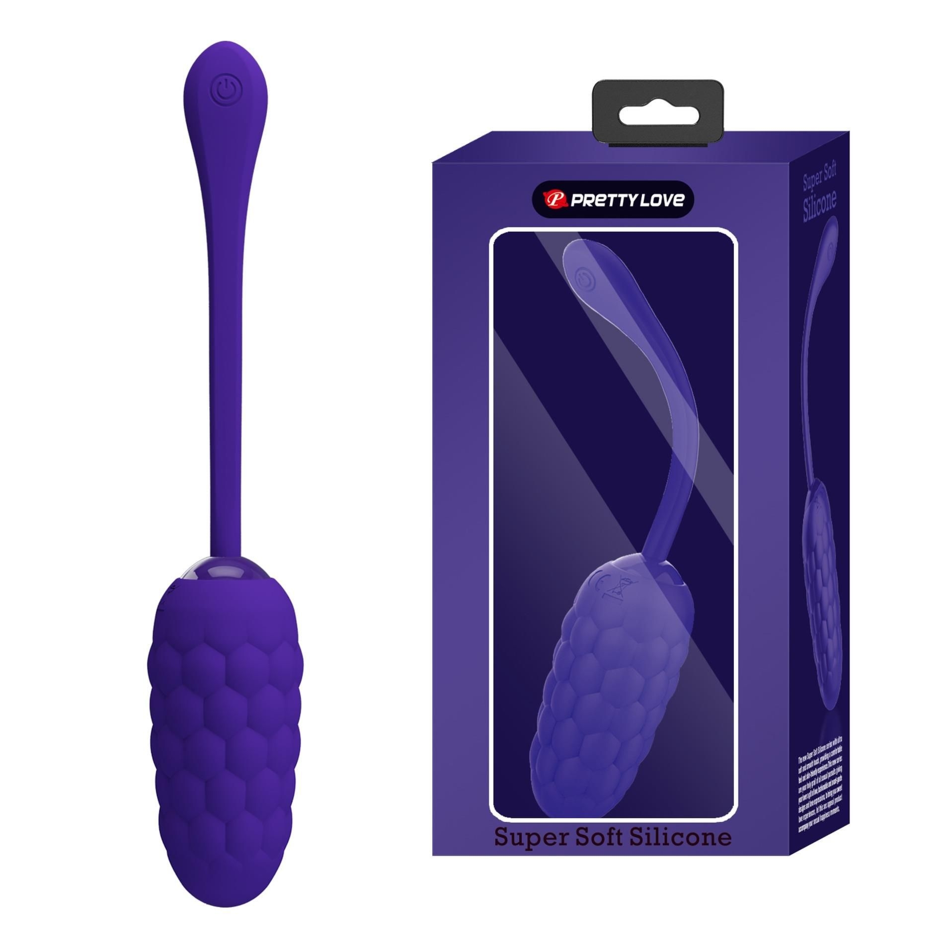 Stymulator Łechtaczki Marina EGG Purple 12 Vibration Functions Pretty Love Fioletowy | 100% ORYGINAŁ