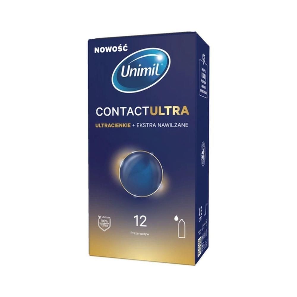 Prezerwatywy Ultracienkie Contact Ultra Unimil 12 szt.
