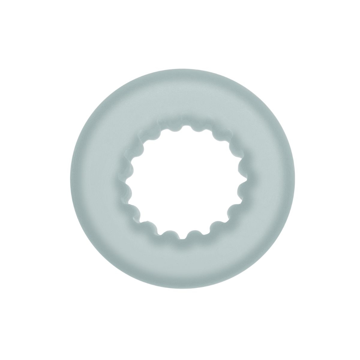 Pierścień erekcyjny Axis Rib Griphold Cockring Ice Clear Oxballs