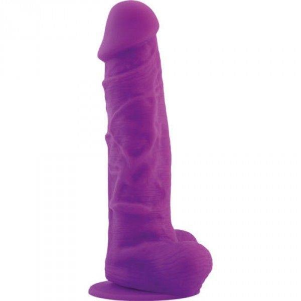 Silikonowe Dildo Real Safe Big Arm 27,5cm Fioletowy