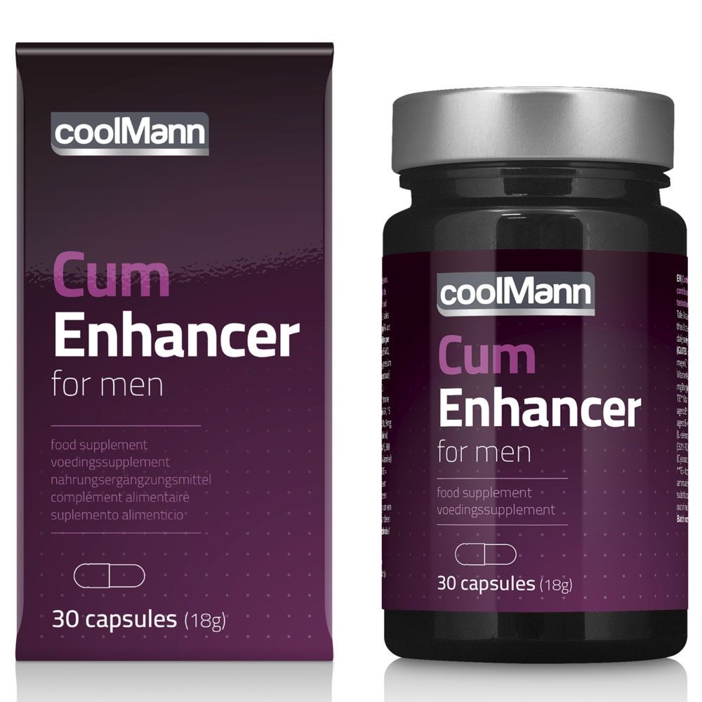 Popraw Jakość Nasienia CoolMann Cum Enhancer 30kaps. | 100% ORYGINAŁ
