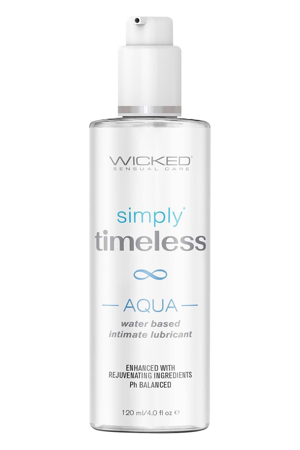 Wodny Lubrykant Żel Wicked Simply Timeless z Aloesem i Kwasem Hialuronowym120ml | 100% ORYGINAŁ| DYSKRETNA PRZESYŁKA