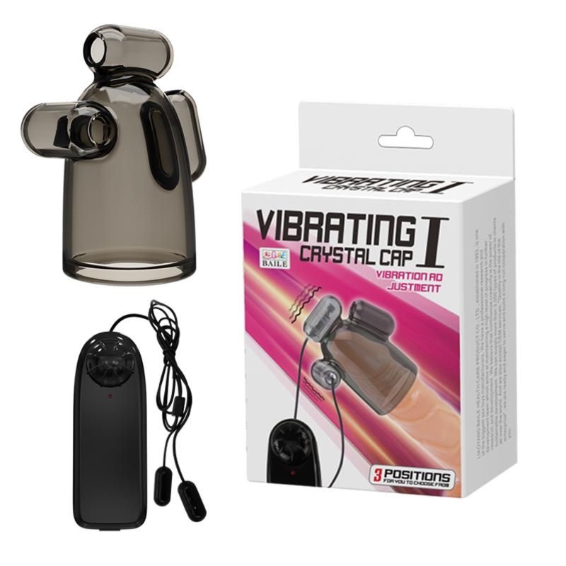 Nakładka na Penisa Vibrating Cristal Cap i Vibration Pretty Love Wibrujący | 100% ORYGINAŁ