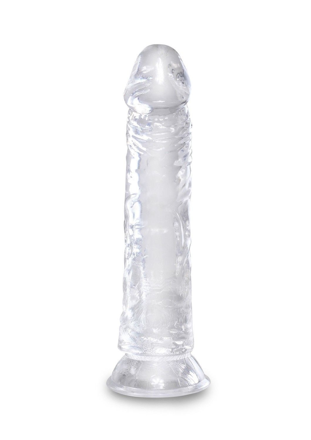 8 Inch Cock Transparant King Cock