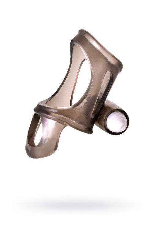 Wibrująca Klatka na Penisa Szary