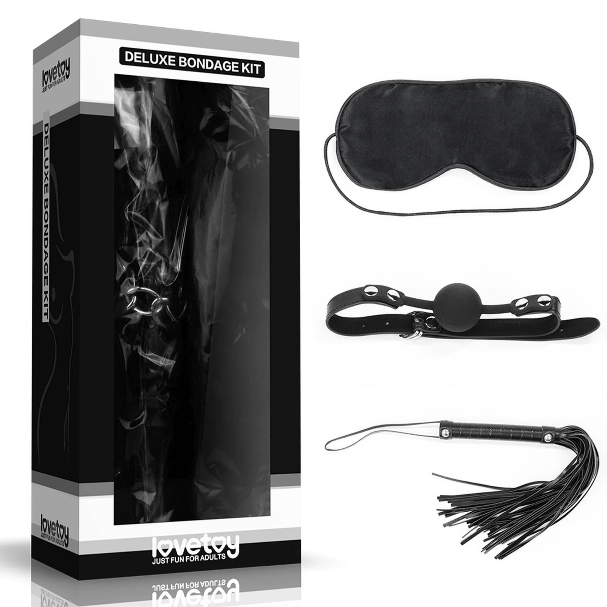 Akcesoria Bondage Deluxe Bondage Kit Lovetoy | 100% ORYGINAŁ