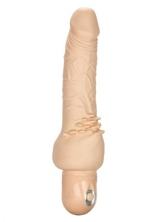 Wibrator Power Stud Cliterrific 19cm Kość Słoniowa | 100% ORYGINAŁ