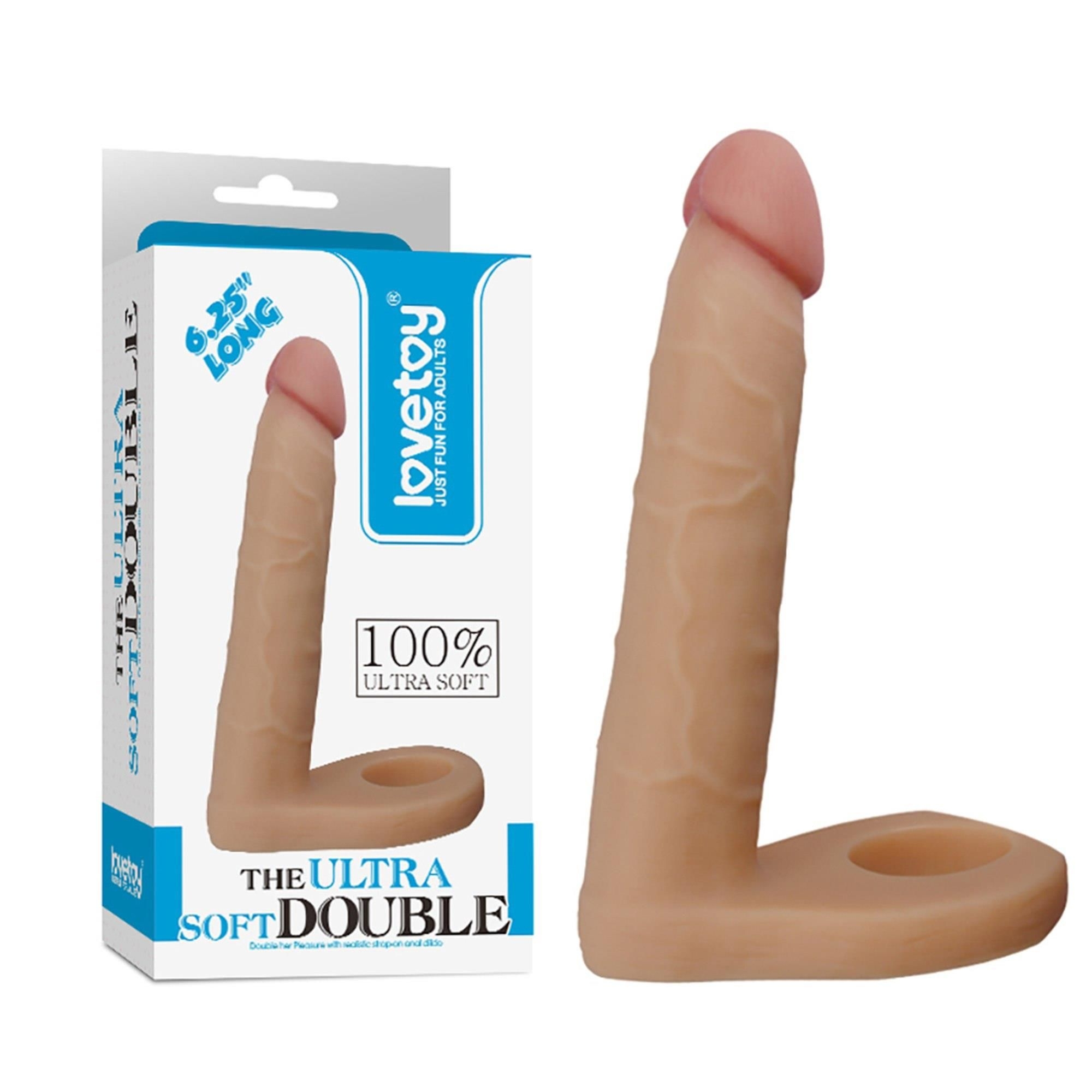 Korek Analny The Ultra Soft Double Lovetoy 15,9 Cm | 100% ORYGINAŁ| DYSKRETNA PRZESYŁKA