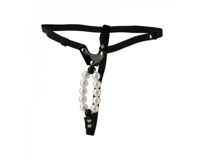 Stringi z Koralami Masaż Warg i Penisa | 100% ORYGINAŁ