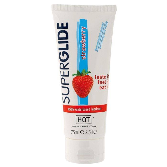 Żel Wodny Hot Superglide Truskawkowy 75ml