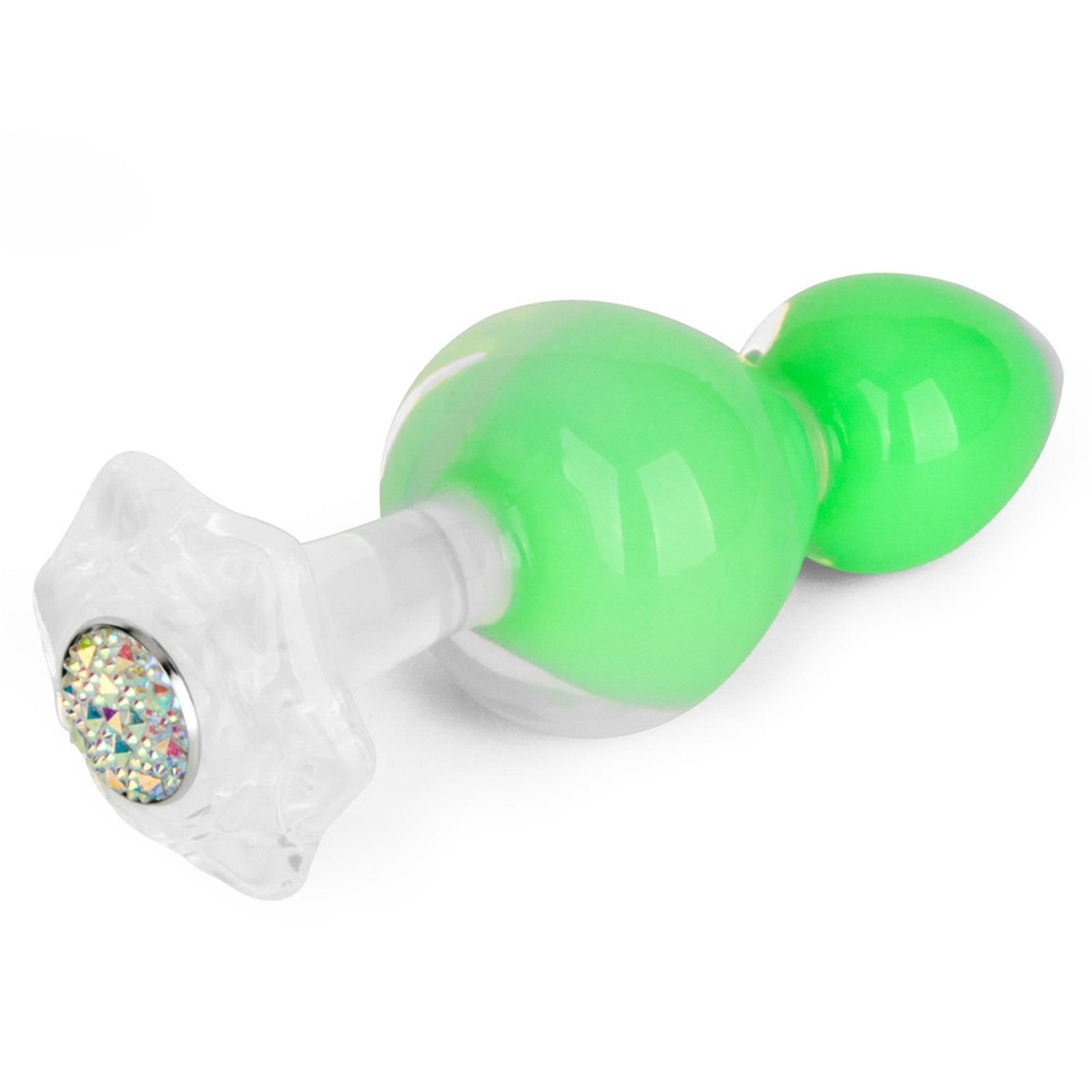 Korek Analny Silikonowy Gemoria Silicone Butt (glow-in-the-dark) Lovetoy | 100% ORYGINAŁ
