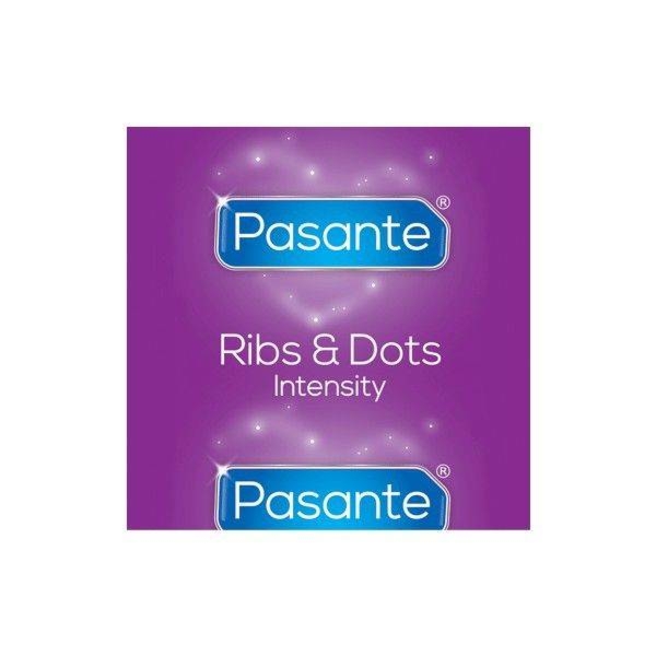 Prezerwatywy Pasante Ribs & Dots/Intensity Bulk Pack (144 szt.) | 100% ORYGINAŁ| DYSKRETNA PRZESYŁKA