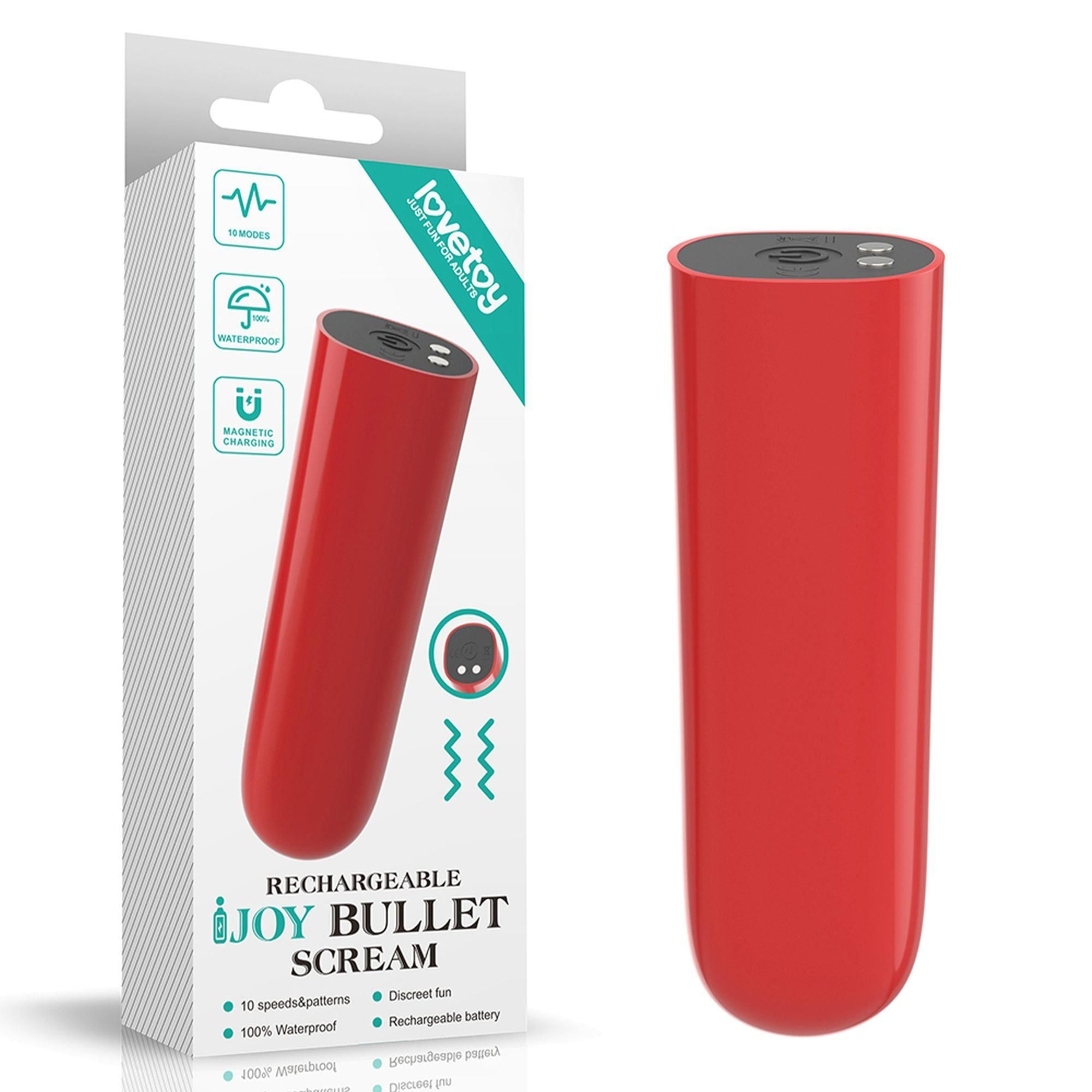 Wibrator Ijoy Rechargeable Bullet Scream Lovetoy