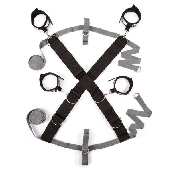 Zestaw do Krępowania do Łóżka- 50 Twarzy Greya