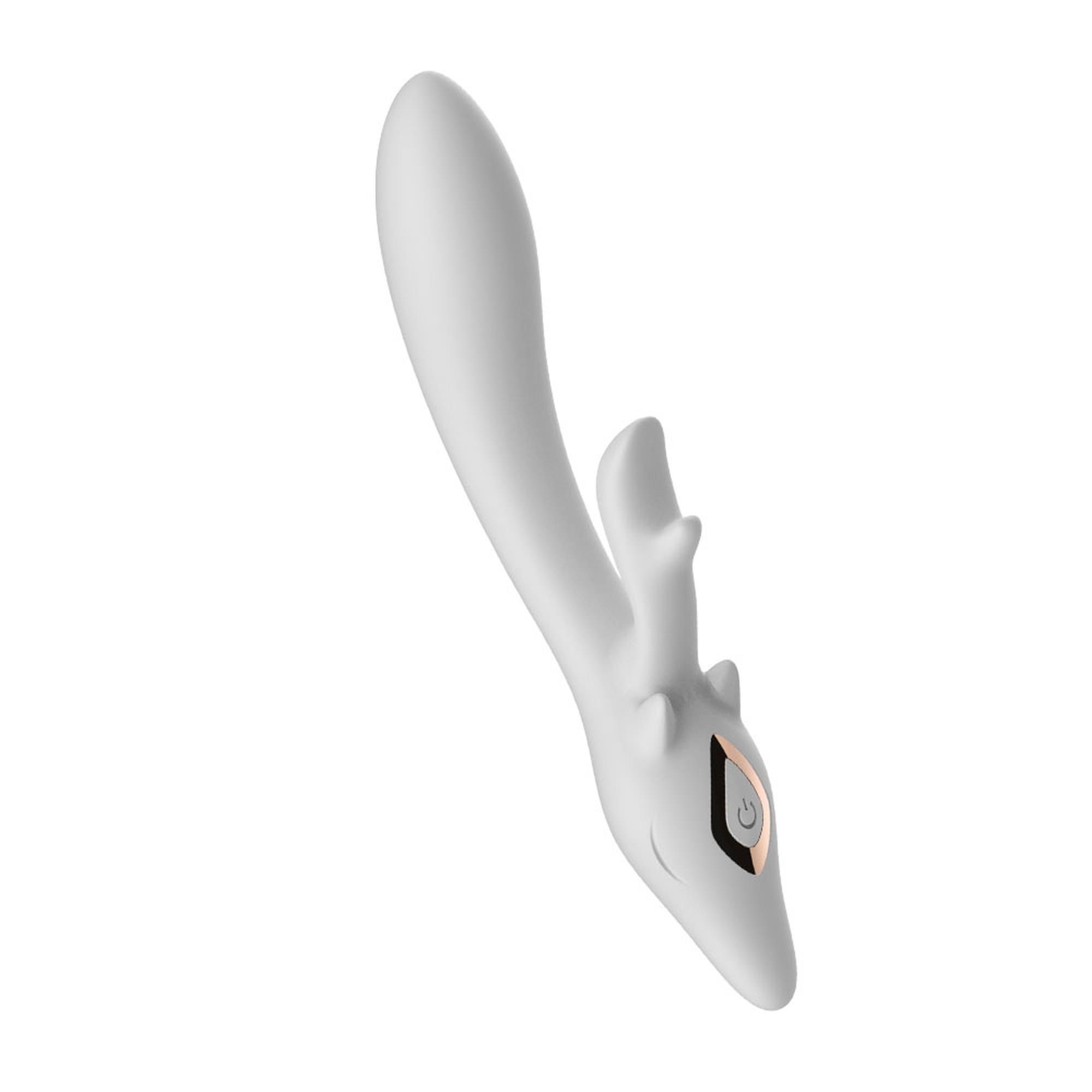 Wibrator Króliczek Silikon - Vibrator Silicone 10 Vibration Function White B - Series Joy Biały | 100% ORYGINAŁ