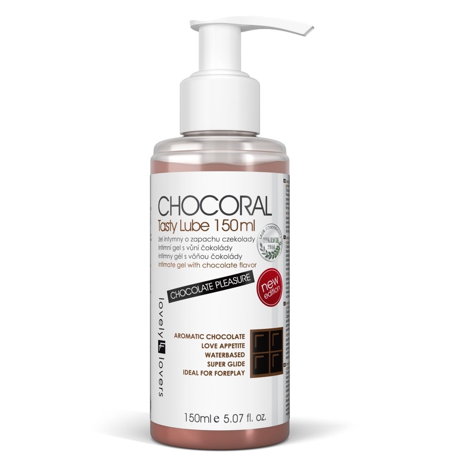 Chocoral Tasty Lube Lubrykant Jadalny 150 Ml Lovely Lovers | 100% ORYGINAŁ